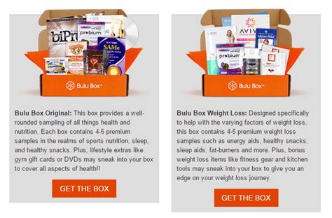 bulu box subscription.